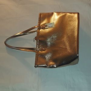 Disney Mickey Mouse Rose Gold Tote Bag Handbag Shoulder Bag